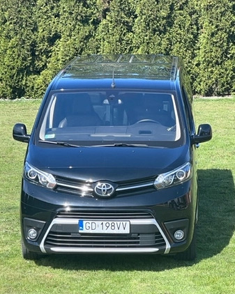 Toyota Proace Verso cena 199900 przebieg: 48000, rok produkcji 2021 z Borne Sulinowo małe 497